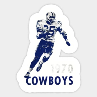 1970 dallas cowboys Sticker